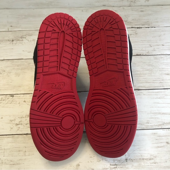 JORDAN 1 Flight 2 Boy’s Black/White Sneakers Size 6Y - Picture 13 of 13